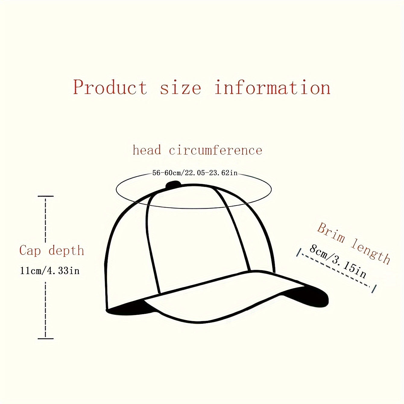 Unisex Vintage Denim Baseball Cap