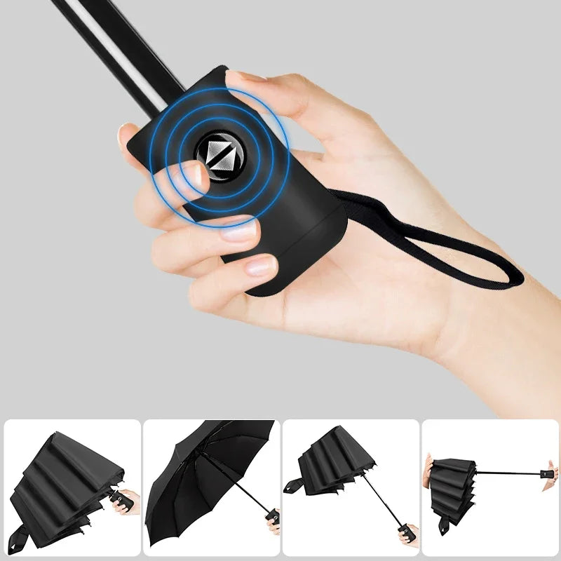 Automatic Folding Car Umbrella – Portable Sunshade for Porsche Models