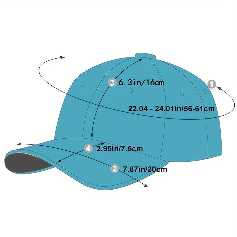 Men's British PU Leather Baseball Cap