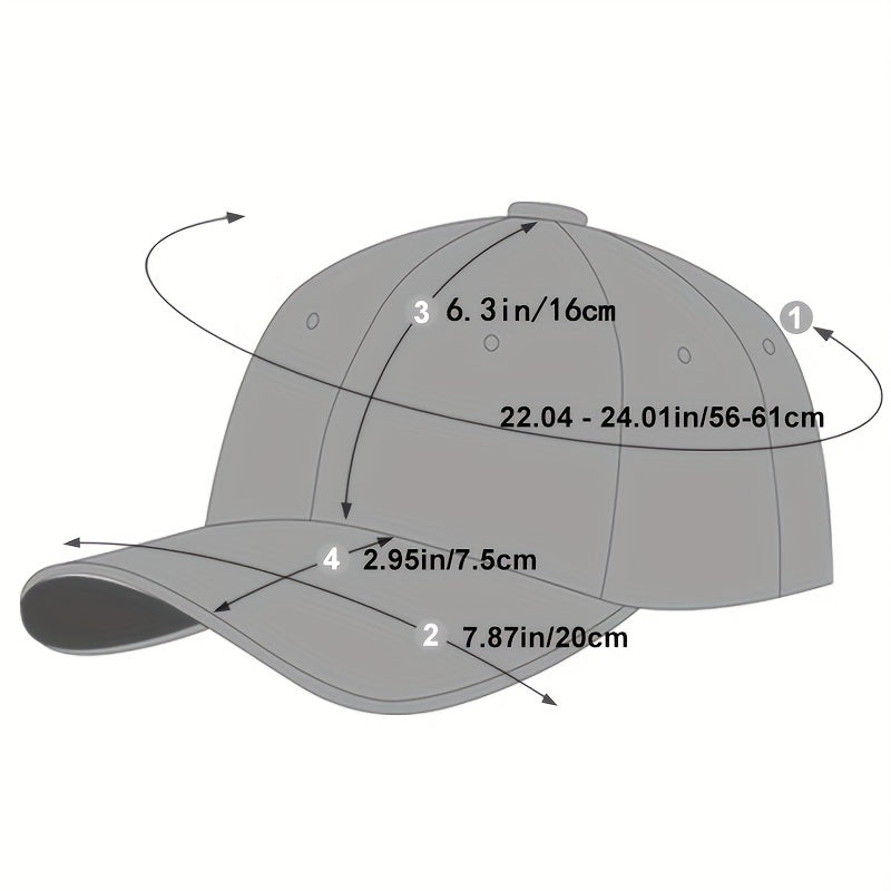 Men's Letter Graffiti Baseball Cap