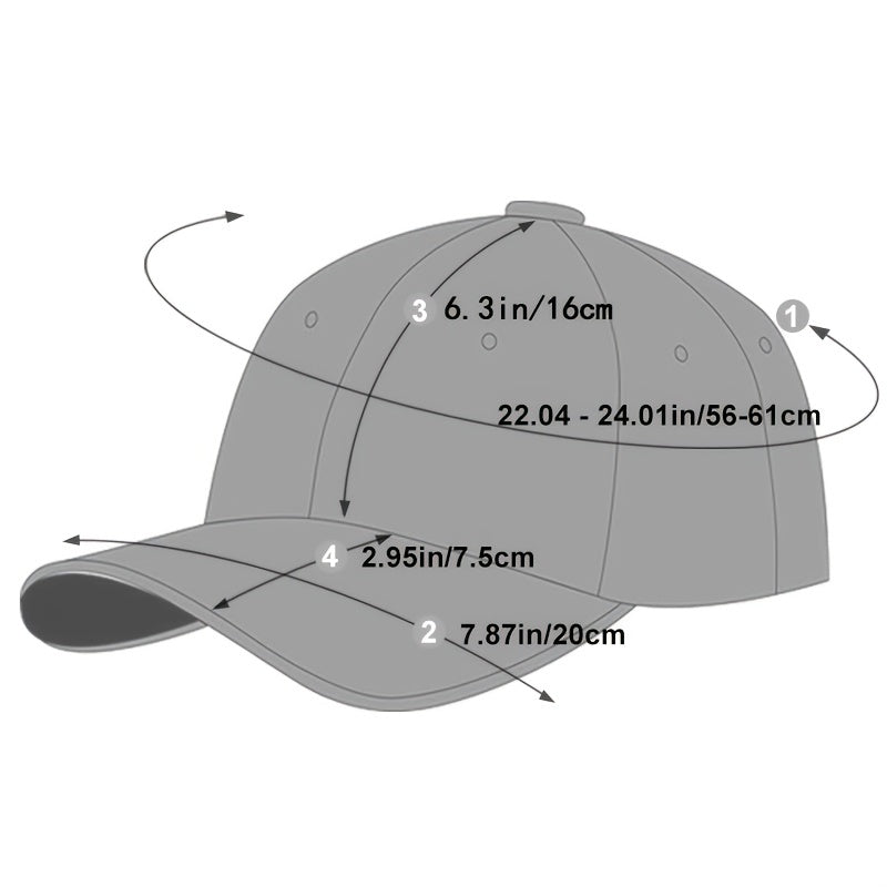 Unisex Graffiti-Style Baseball Cap - 'Nobody's Perfect' with Adjustable Fit